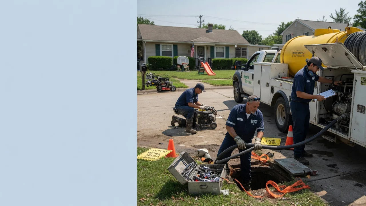 Septic Tank Pumping in Oakford, IN near me